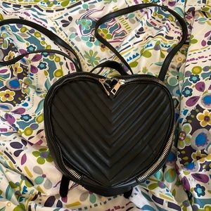 Forever 21 heart backpack